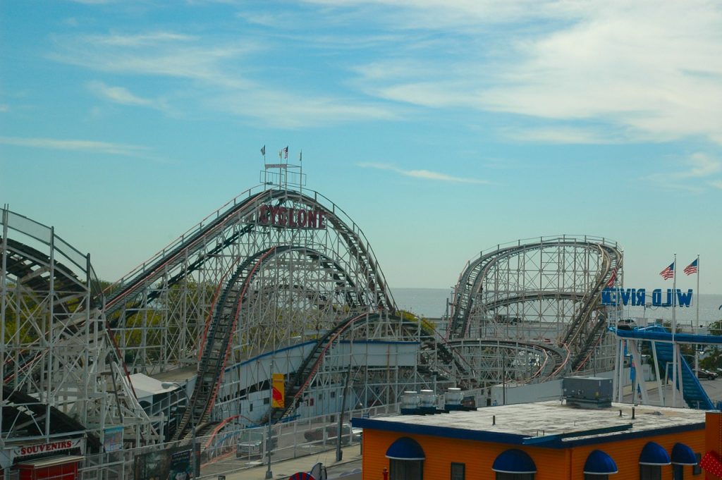 el parque coney island en nueva york